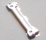 0.5 20Pin LVDS FPC连接器图,0.5 LVDS 20Pin 图片,LVDS 0510 20Pin FPC连接器相片,LVDS 20Pin 高速数字信号传输连接器