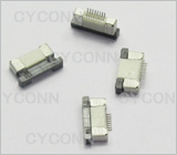 0.5mm 8P FPC插座,0.5mm 8P FPC连接器,0.5 8PIN FPC连接器